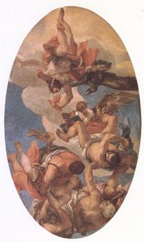 VERONESE (Paolo Caliari) Jupiter Smiting the Vices (mk05) oil painting image